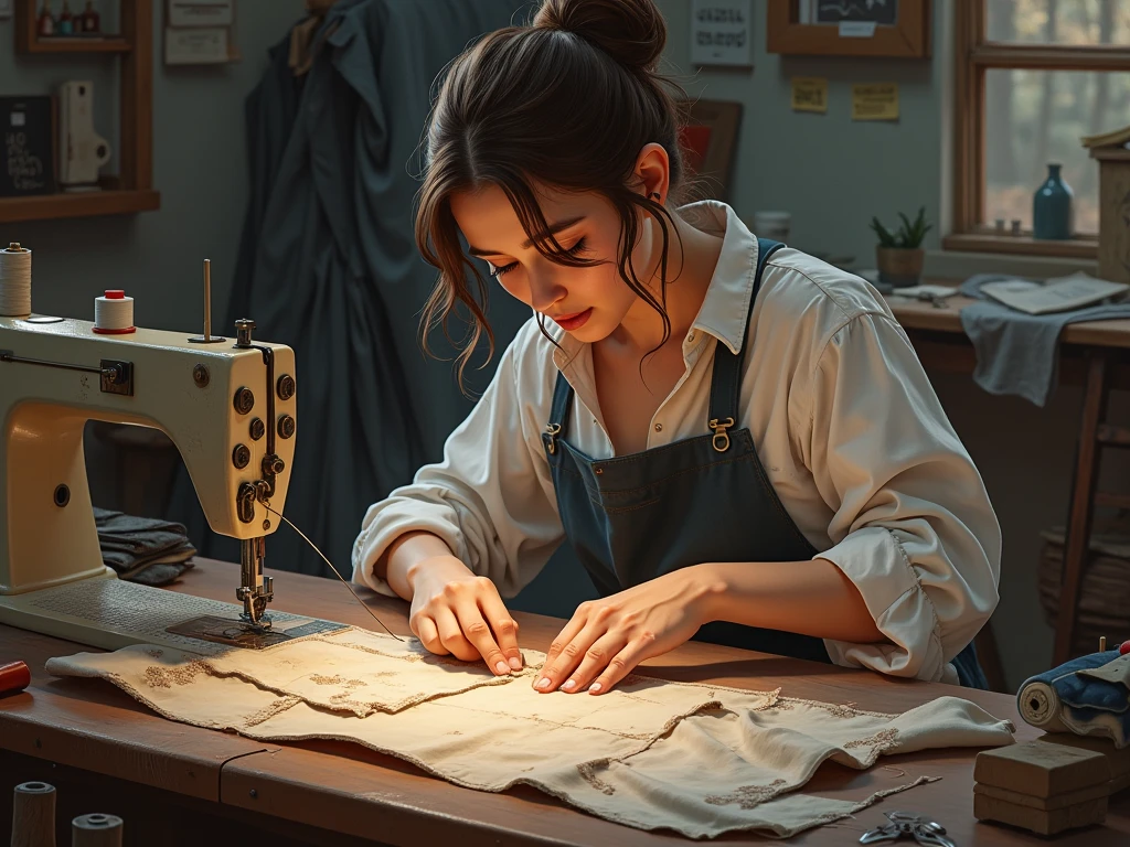 Reparasjon av klær hos Ryxanordthon